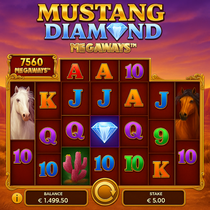 Golden Panda - Mustang Diamond Megaways Slot - Pragmatic Play